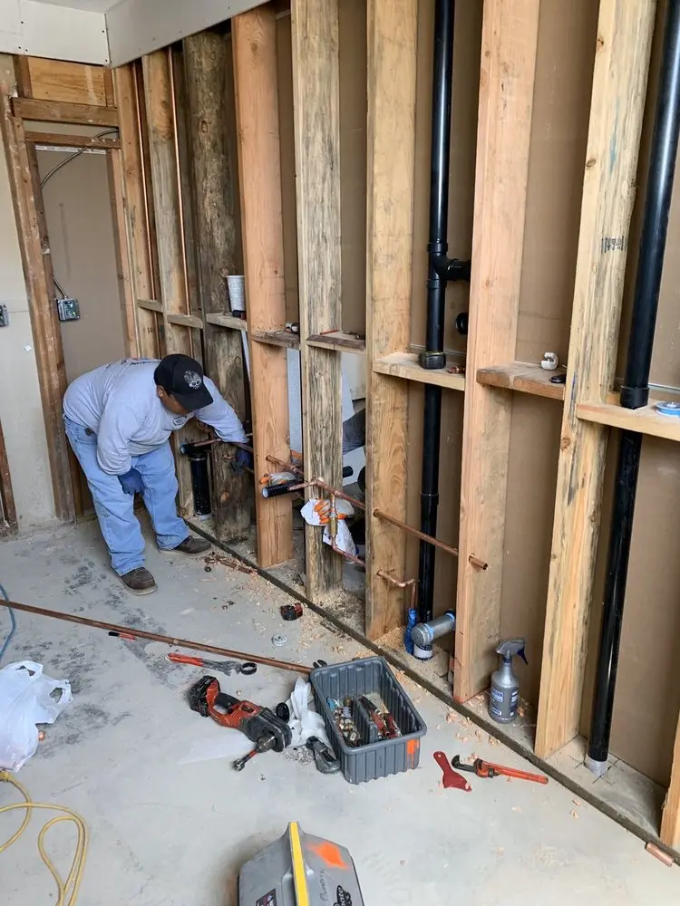 Commercial rough-in plumbing for Water Heater Replacement in Globeville